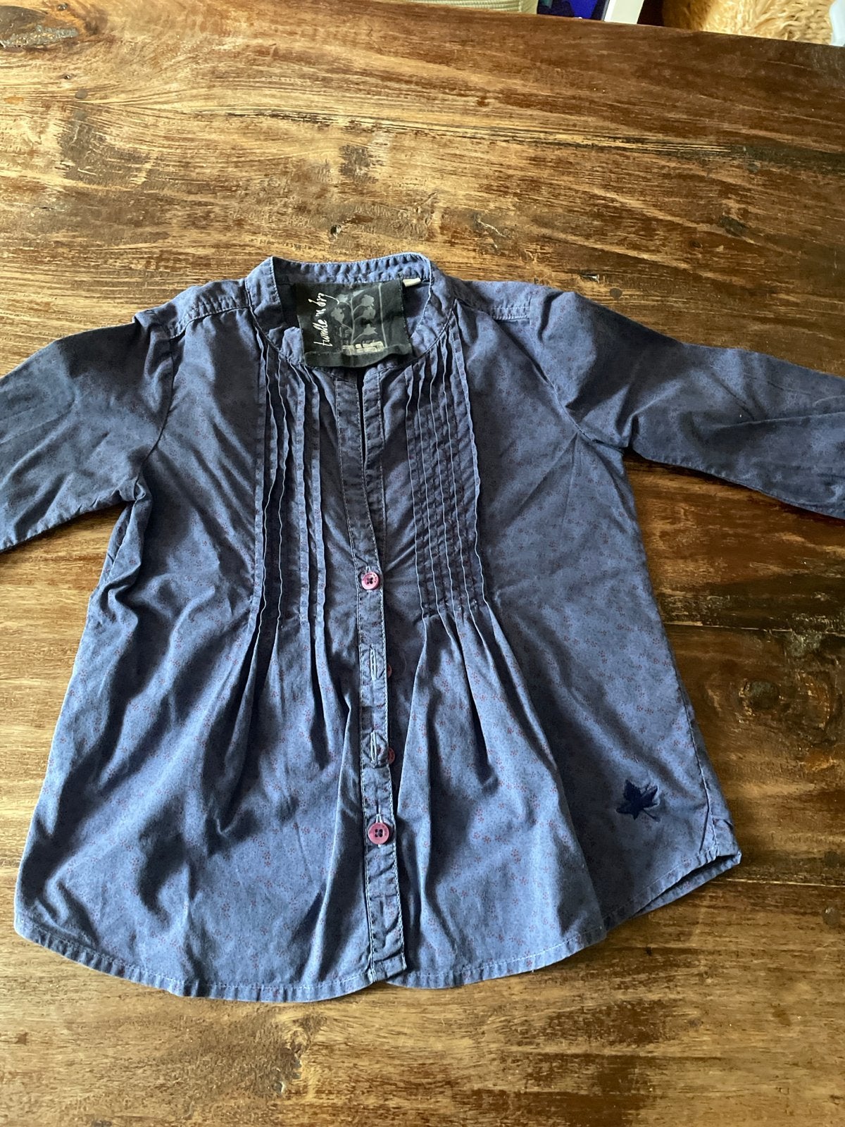 Tumble & Dry blouse maat 116, Ophalen of Verzenden, Gebruikt, Meisje, Overhemd of Blouse
