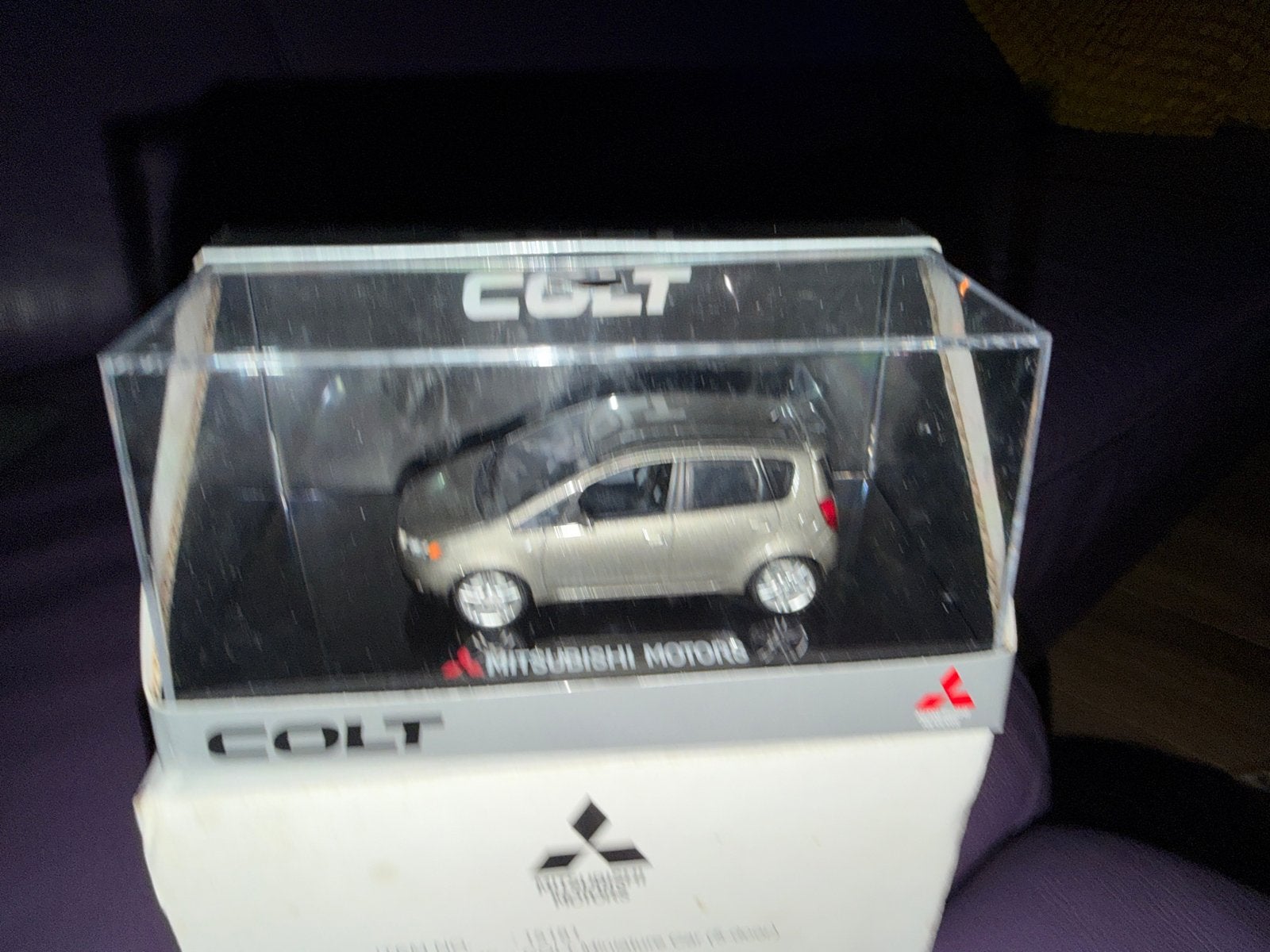 Sun Star 1/43 Mitsubishi Colt Grijs, Ophalen of Verzenden, Zo goed als nieuw, C, D
