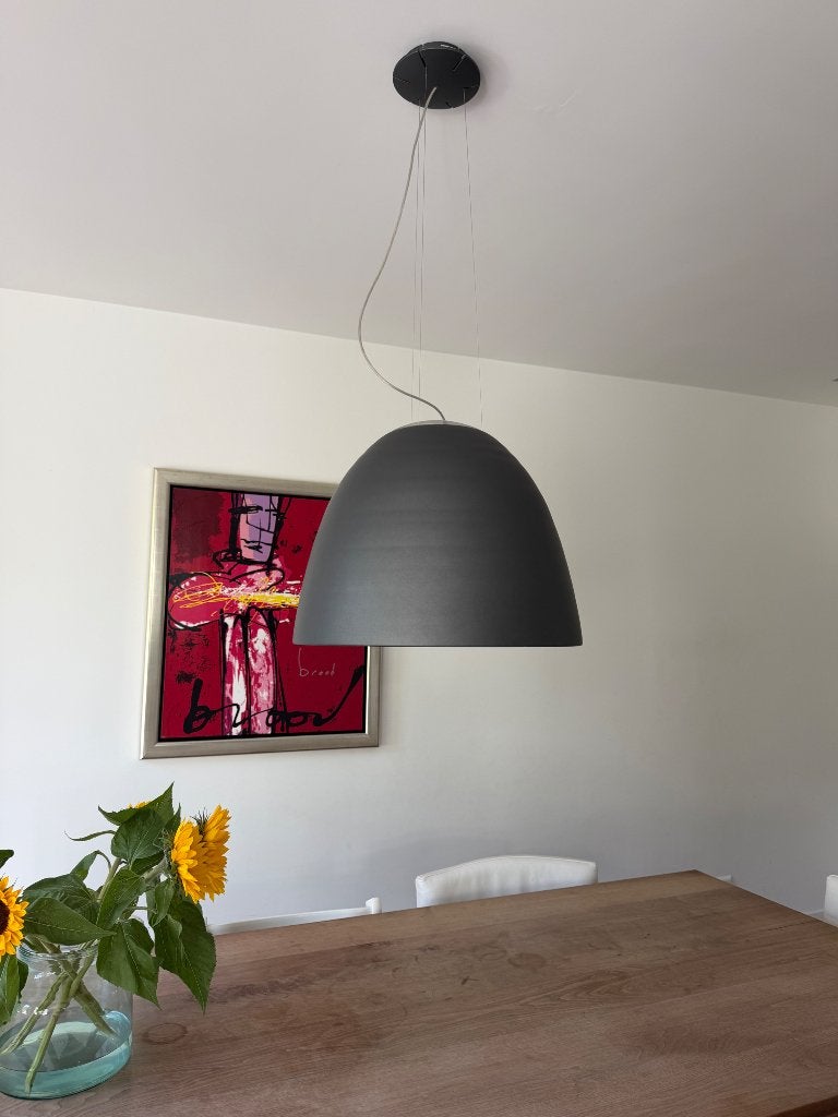 Artemide Nur hanglamp - Dimbaar - Design E. Gismondi, Huis en Inrichting, Ophalen, E27 (groot), Zo goed als nieuw, Metaal