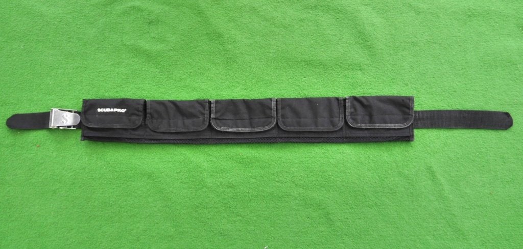 5-vaks loodgordel voor softlood - 140 cm -Scubapro, Watersport en Boten, Duiken, Ophalen of Verzenden, Gebruikt, Lood of Loodgordel