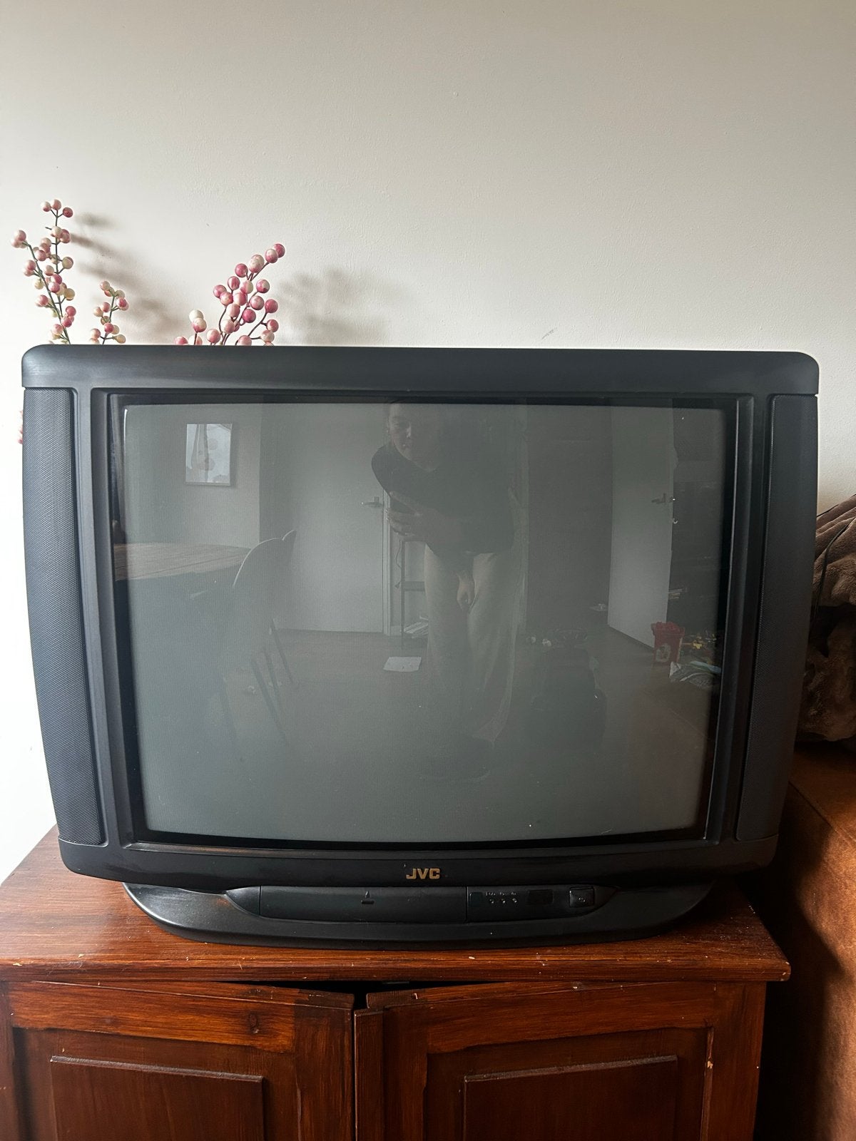 JVC CRT TV met Sony VHS-speler en 40 +VHS-banden, Ophalen, Gebruikt, Alle leeftijden, Kinderfilm