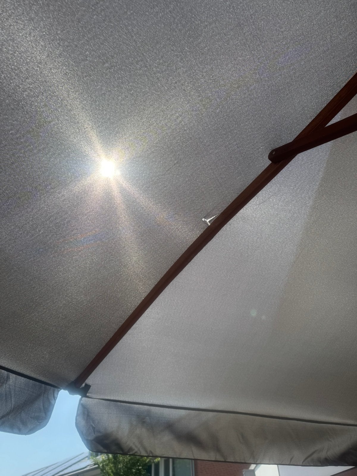 Parasol mooi 3 meter, Ophalen, Zo goed als nieuw, 4 meter of meer