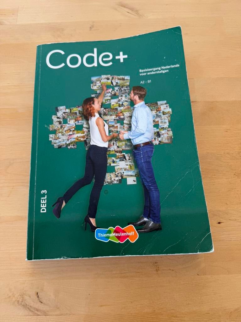 Code+ Deel 3 Nederlands A2-B1 NT2, Ophalen of Verzenden, Zo goed als nieuw