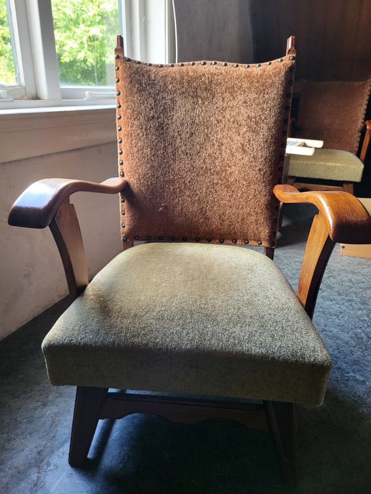 Set van 4 Ouderwetse Leunstoelen - Vintage Stijl, Ophalen
