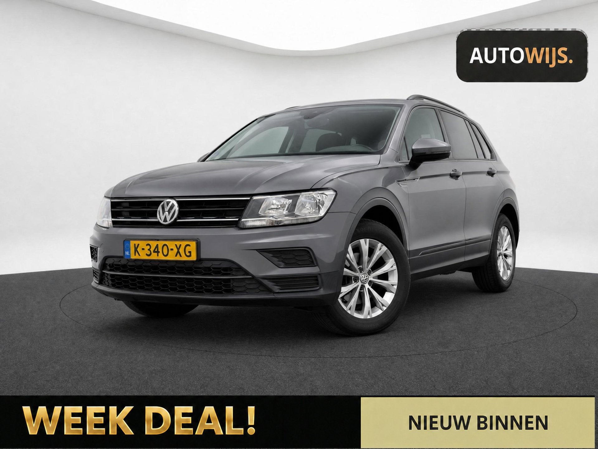 Volkswagen Tiguan 1.4 TSI Comfortline|TREKHAAK|CLIMA|STOELVE, Voorwielaandrijving, Gebruikt, 4 cilinders, Handgeschakeld
