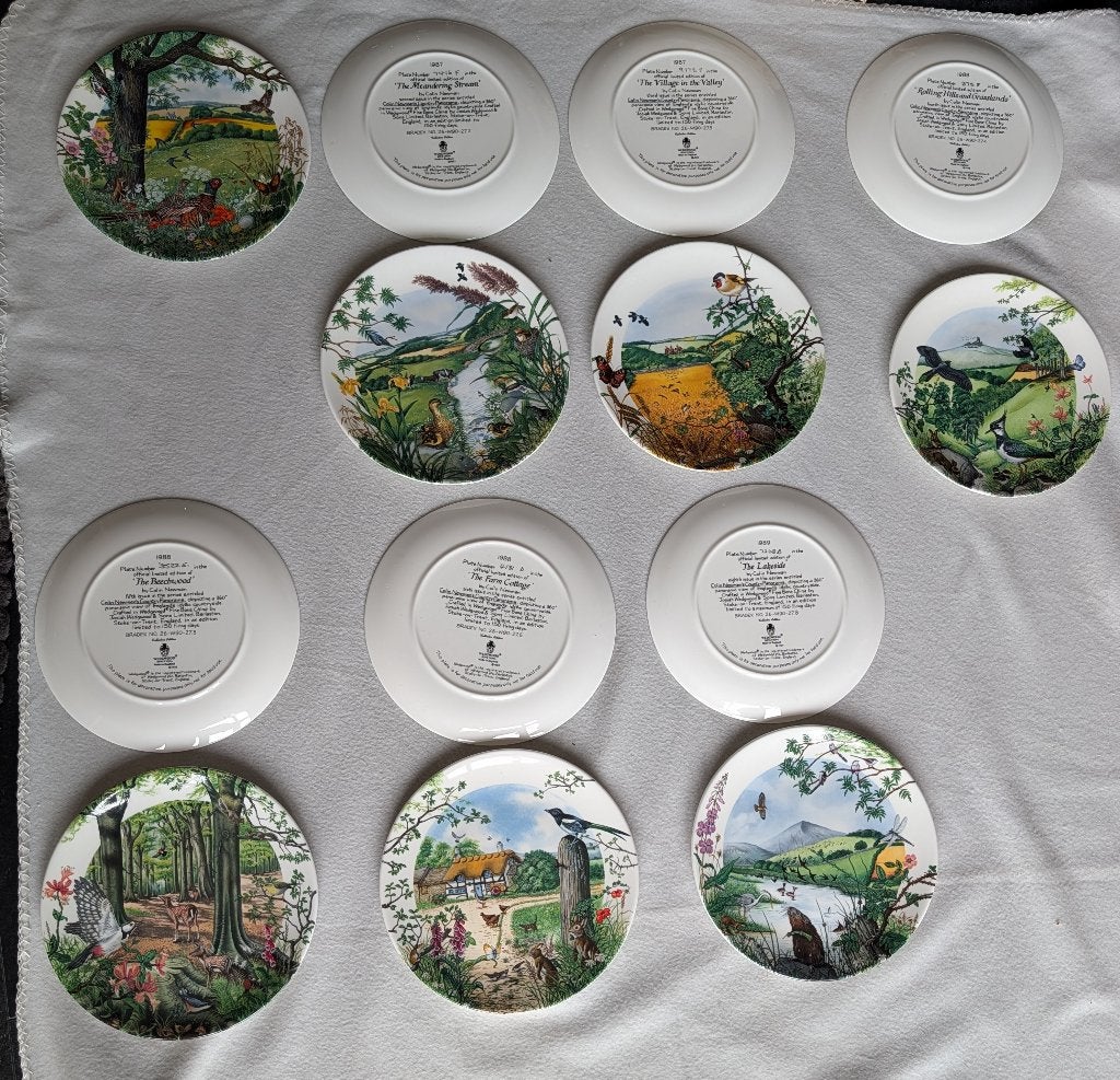 Vintage Wedgwood  Country Panorama (Colin Newman), Ophalen of Verzenden