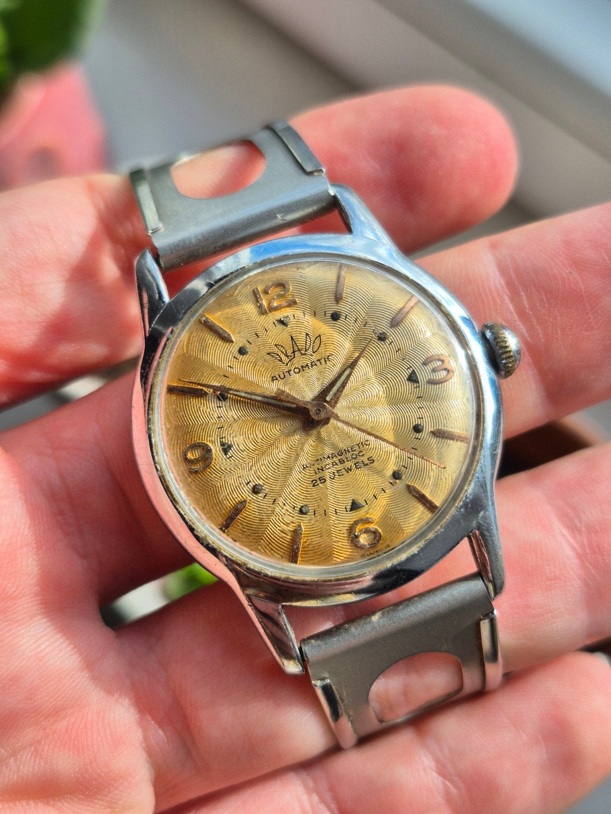 Prado Automaat Vintage  - Sully HM1560 Uurwerk - Reparatie, Prado, Zwart, IOS, Prado