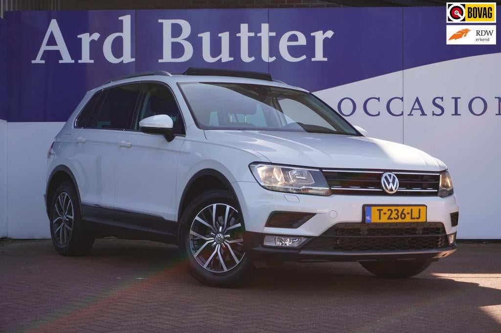 Volkswagen Tiguan 1.4 TSI Connected Series / Panorama / Stoe, Voorwielaandrijving, 125 pk, Gebruikt, Euro 6