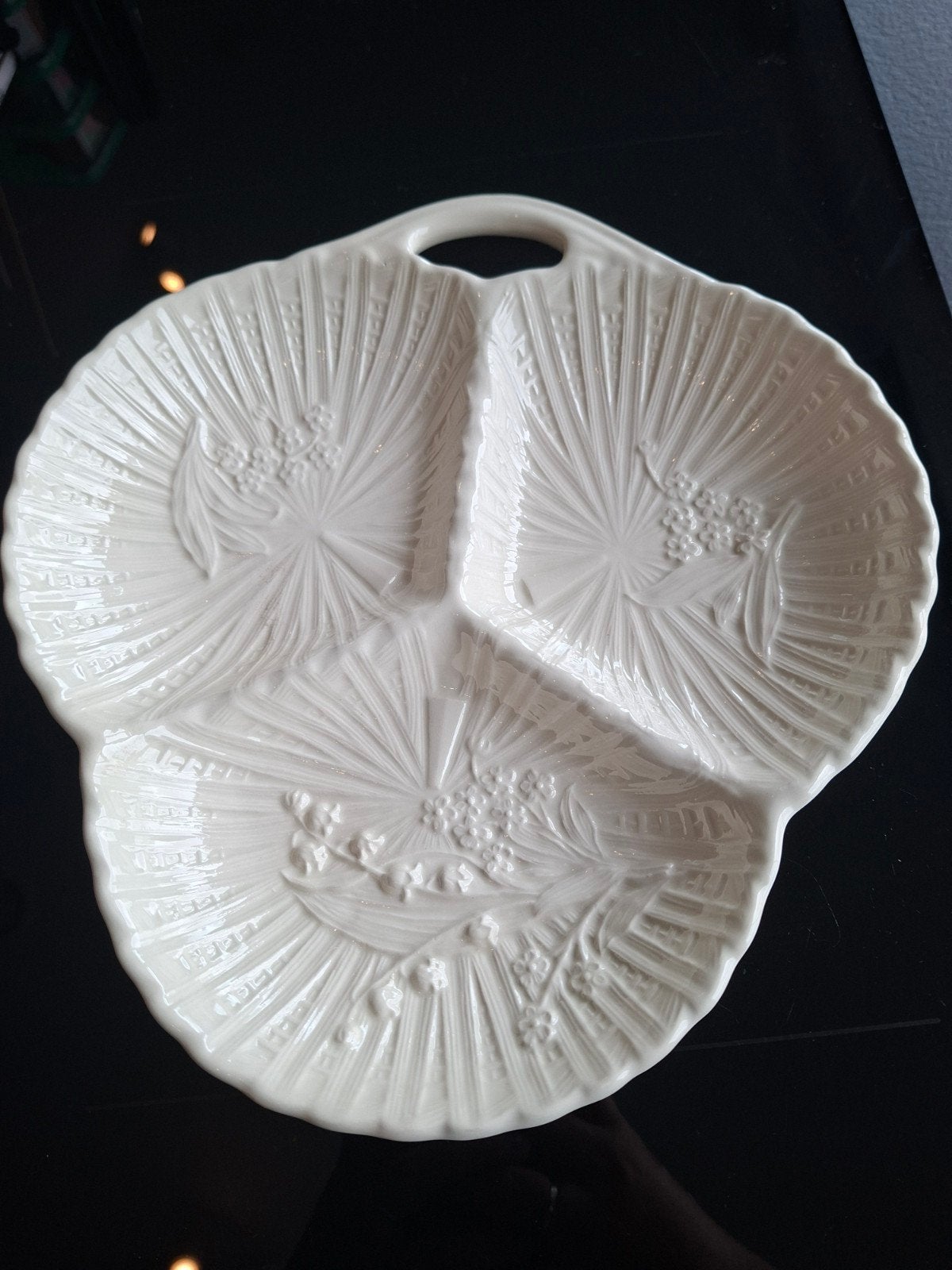 Vintage SMF Schramberg serveerschaal Lelietjes van Dalen, Antiek en Kunst, Ophalen of Verzenden