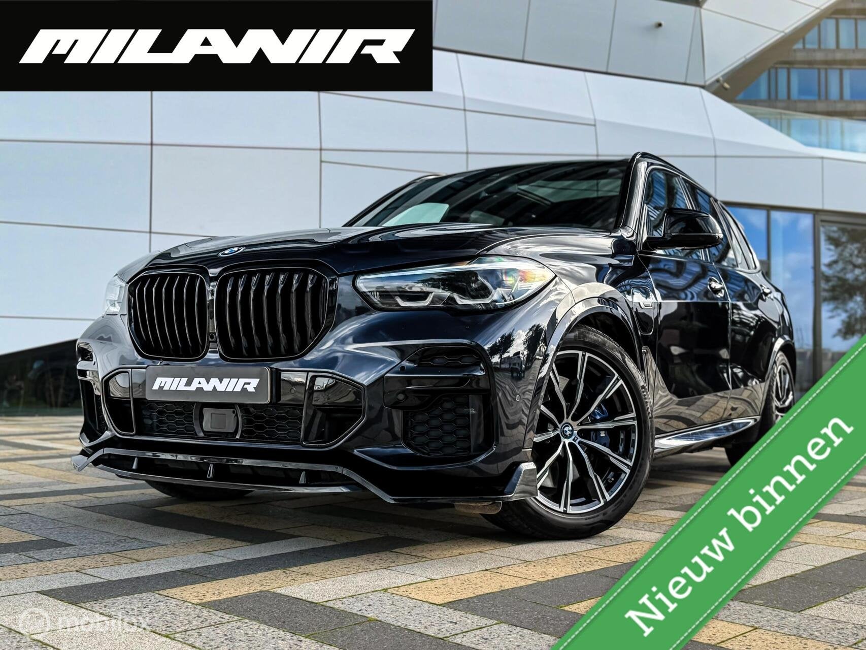 BMW X5 xDrive45e M-Sport |Pano |Sfeer |HUD |Spoilerpakket, Auto's, Dealer onderhouden, Gebruikt, Blauw, Leder