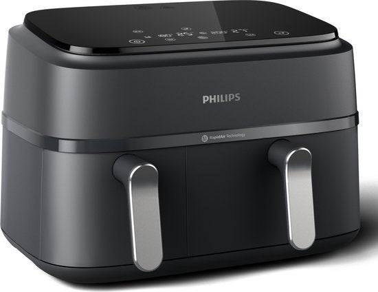 dubbele philips airfryer 3000, Witgoed en Apparatuur, Airfryers, Ophalen, Zo goed als nieuw, Airfryer
