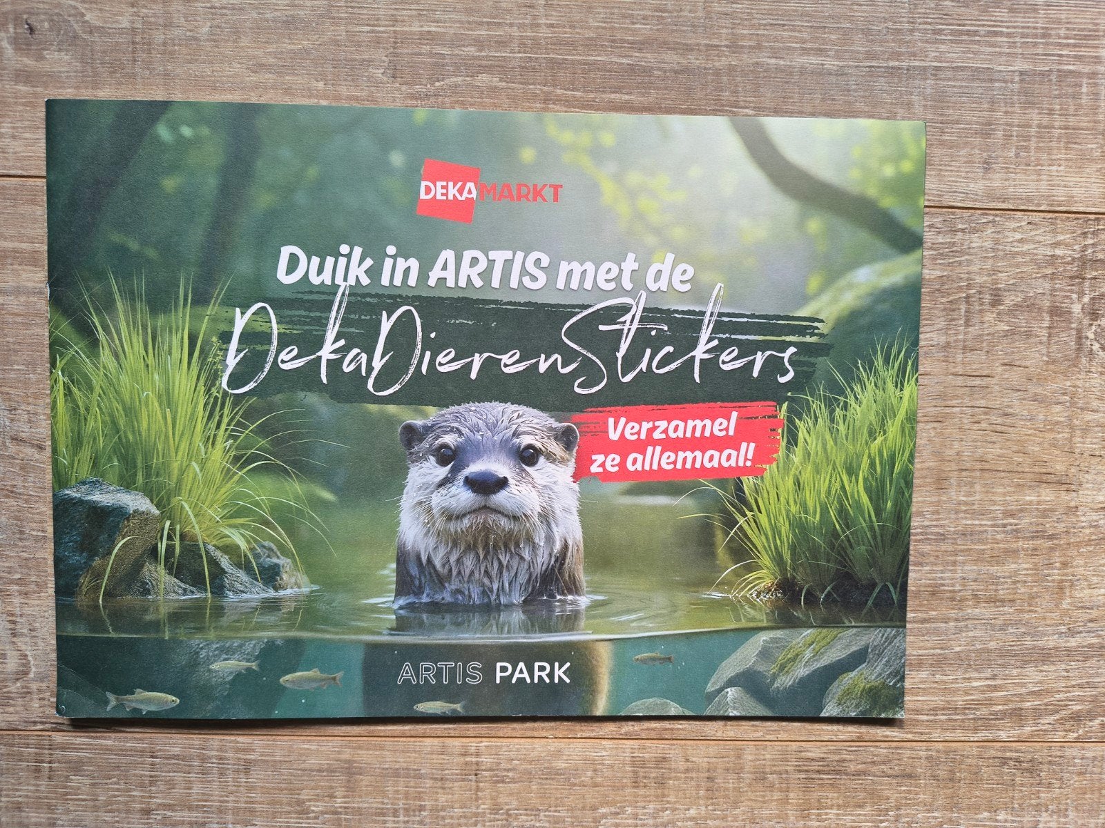 Dekamarkt Artis stickers nr 81-82- 83 en 84, Verzamelen, Dekamarkt, Ophalen