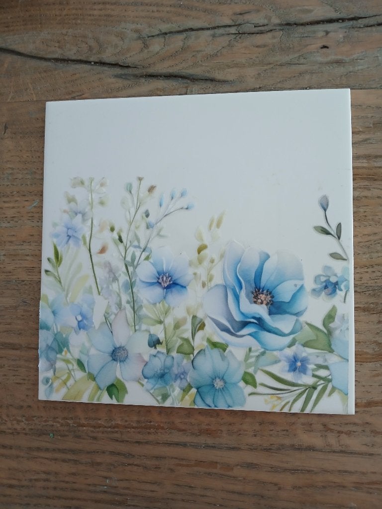 hoogglans witte tegel 15x15 cm.*, Meerkleurig, Verzenden, Overige stijlen, Nieuw