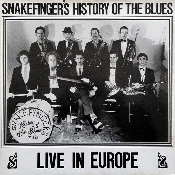 snakefingers history of the blues/live in europe-electronic, LP, Gebruikt, Ophalen of Verzenden, Gatefold hoes