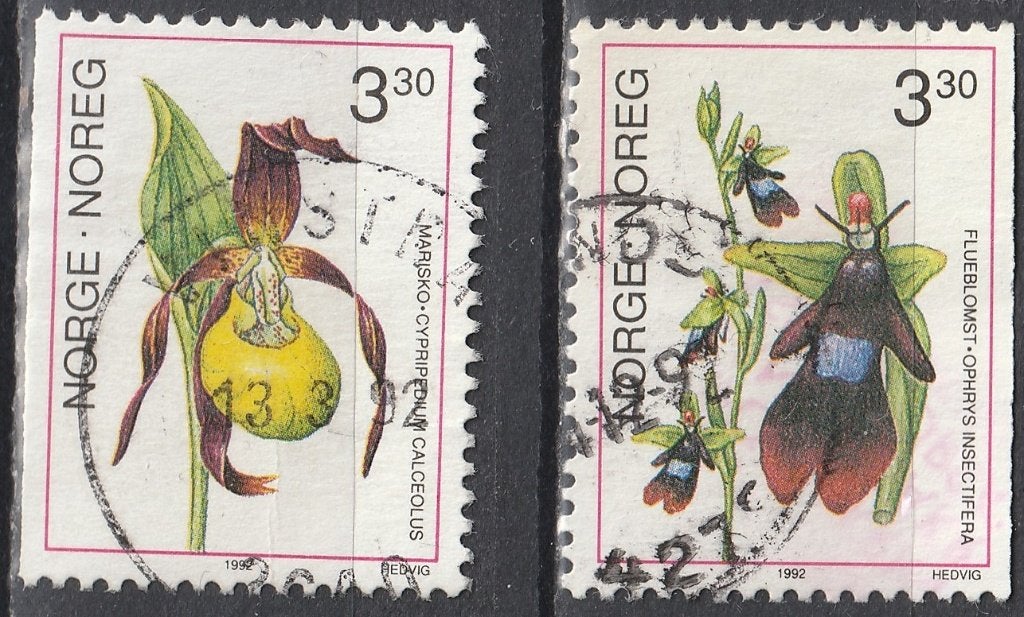 Noorwegen Michel nr. 1088-1089 Gebruikt, Postzegels en Munten, Postzegels | Europa | Scandinavië, Verzenden, Noorwegen, Gestempeld