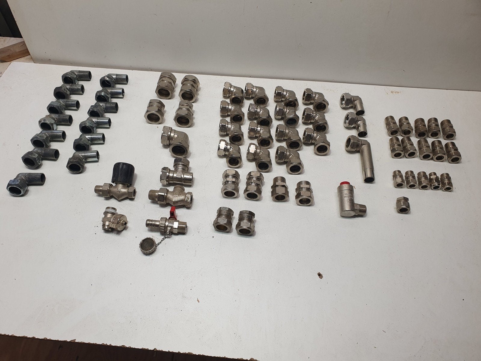 diverse knelkoppelingen 12 tot 28 mm, Ophalen of Verzenden