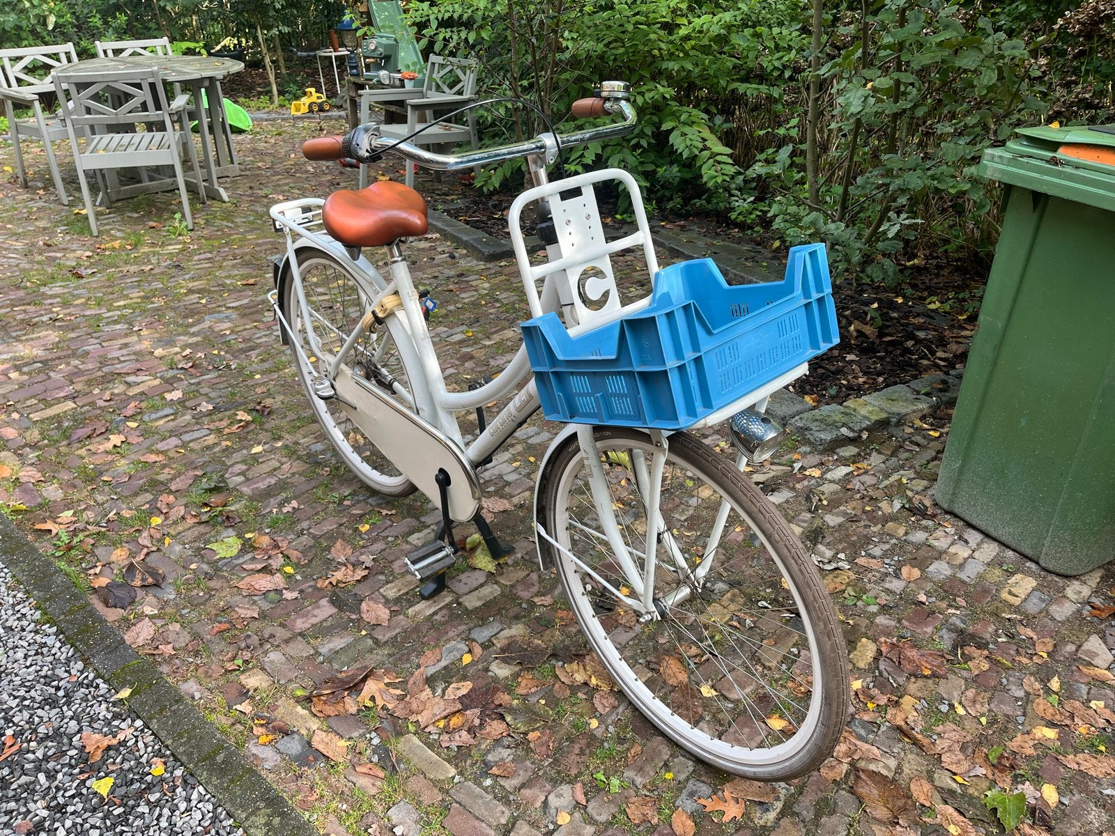 Cortana U4 26 inch Damesfiets met Voordrager en Krat, Velgrem, Versnellingen, Ophalen, Overige merken
