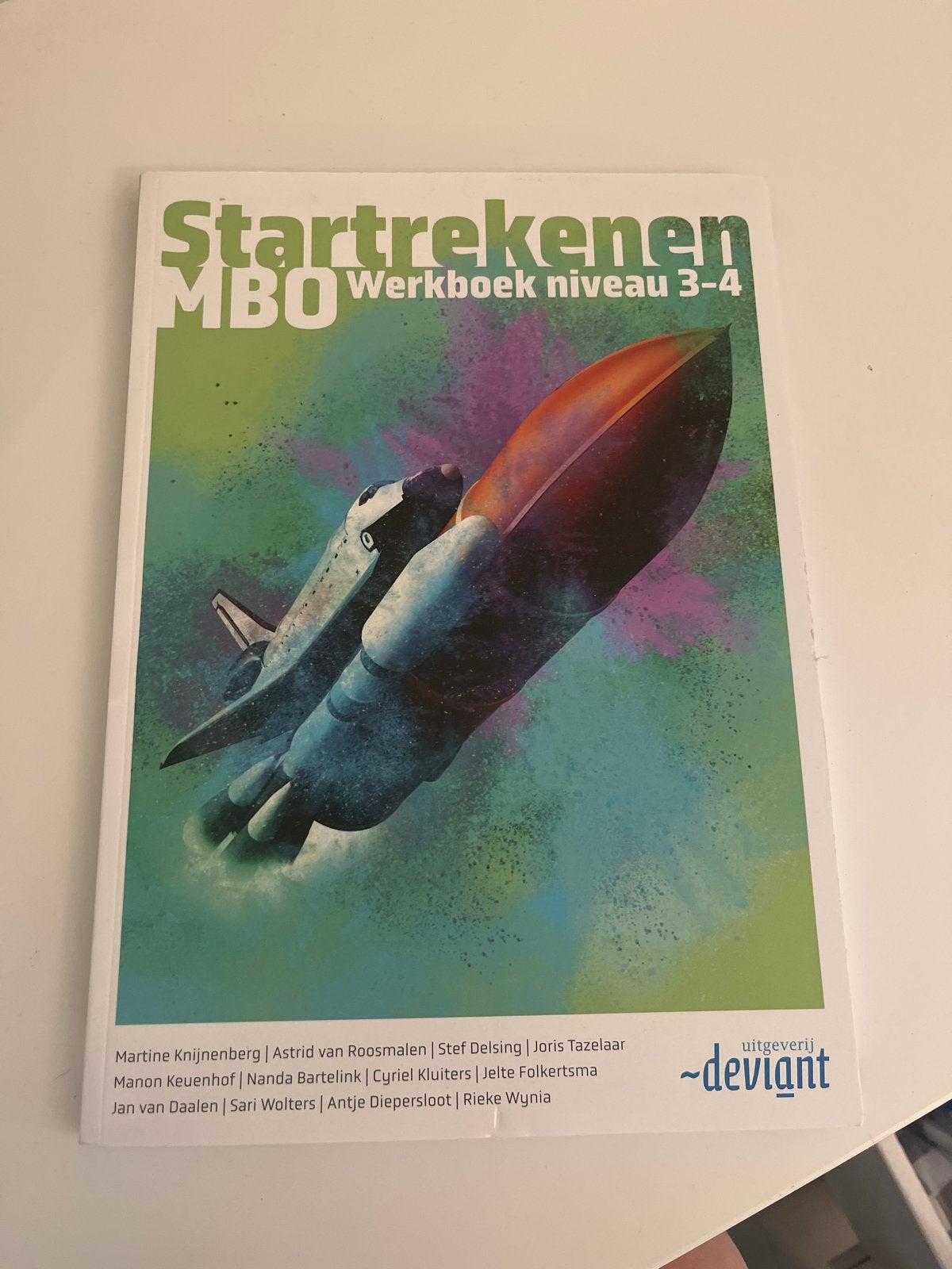 Startrekenen MBO Werkboek niveau 3-4, Ophalen of Verzenden, Zo goed als nieuw, Overige niveaus, Overige vakken