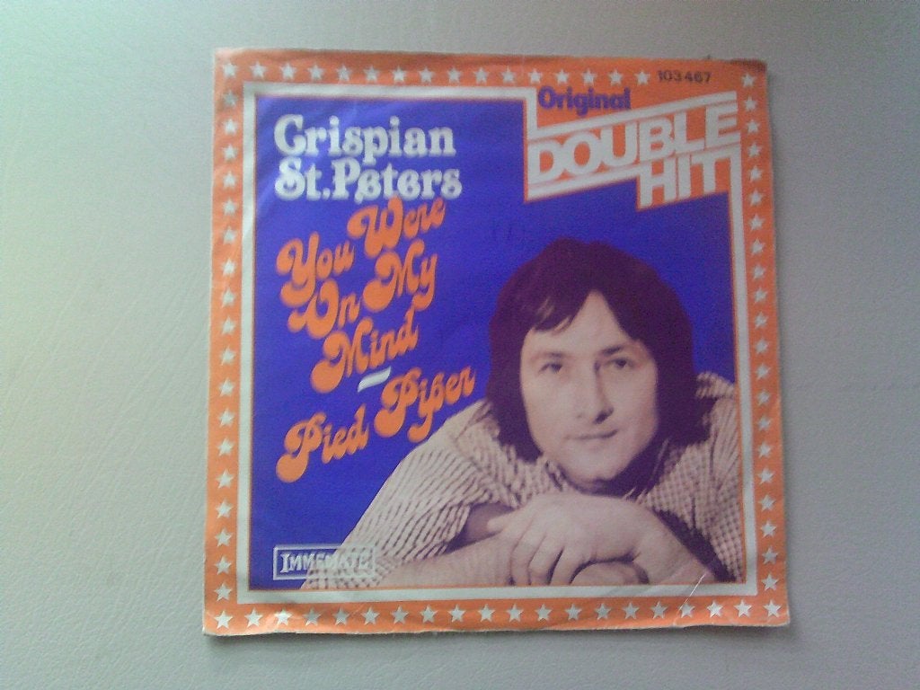 misdruk single van chrispian st.peters, 7 inch, Ophalen of Verzenden, Poprock, Fotohoes