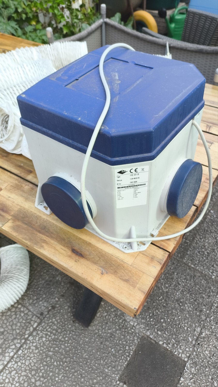 Itho CVE ECO 2E Ventilator/Afzuiger - Gebruikt, Ophalen, Gebruikt, Ventilator en Afzuiger