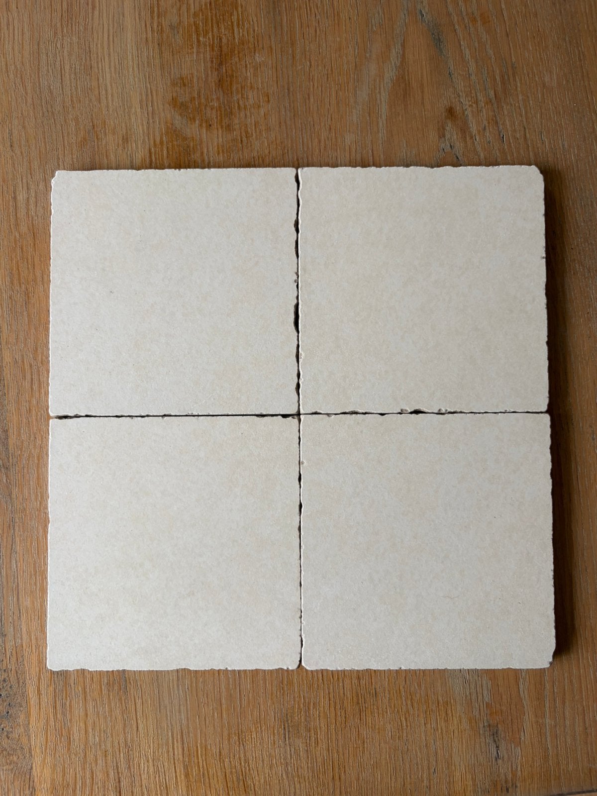 41m2 creme wit handvorm tegel 15x15, Ophalen, Nieuw, Minder dan 20 cm, Minder dan 20 cm