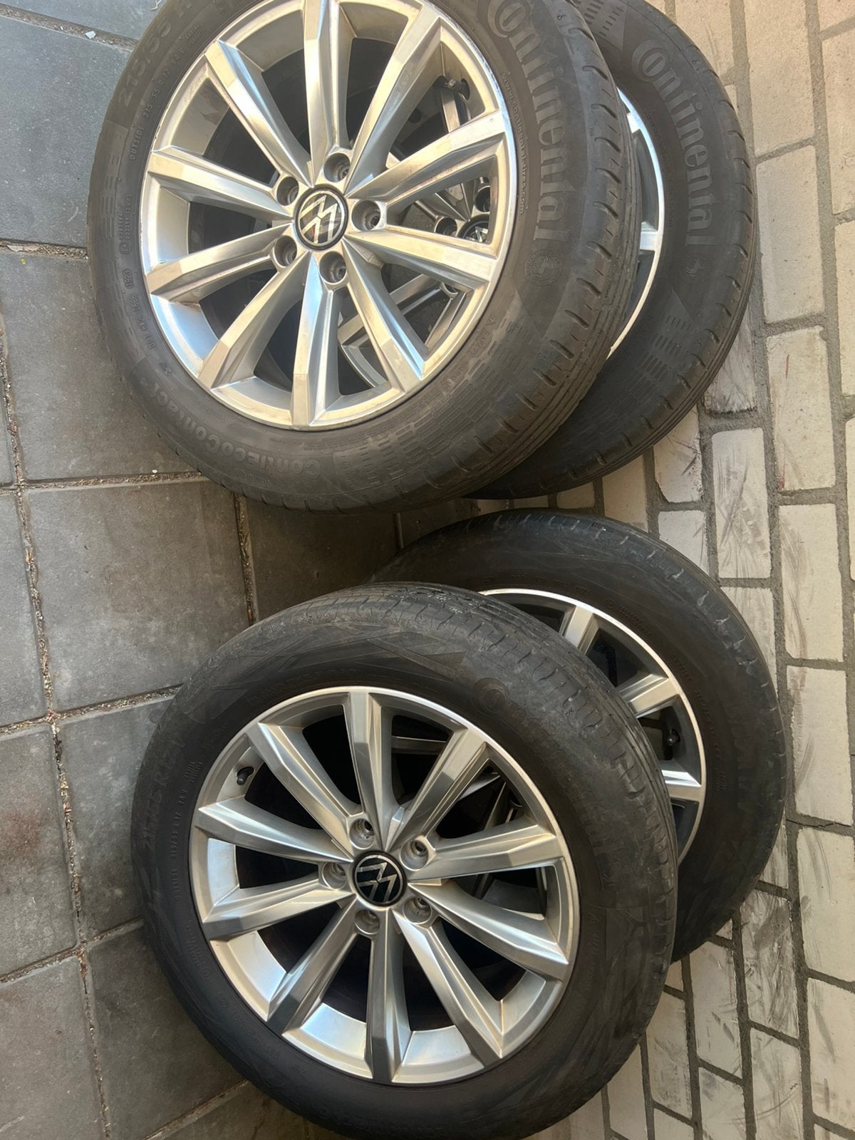 Tekoop origineel 17inch vw Passat of vw T-Roc velgen, Ophalen, 215 mm, Velg(en), 17 inch