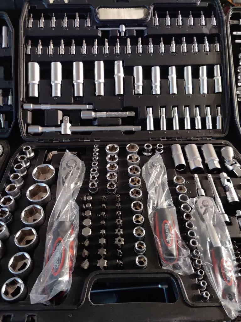 Ultratoolz 215/172/108 delige doppenset koffer, Ophalen of Verzenden, Nieuw
