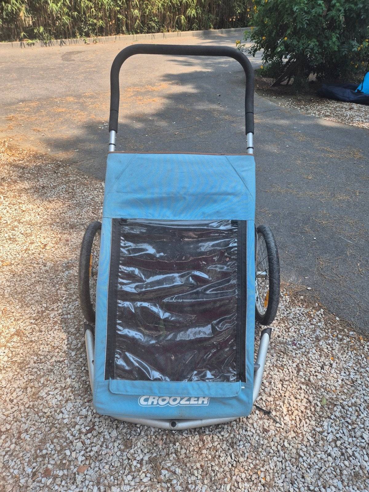 Croozer Kid Duo 3-in-1 fietskar, buggy, hardloopset, Ophalen, Gebruikt, Opvouwbaar, Croozer