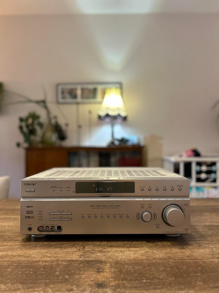 Sony STR-DE698 FM Stereo/FM-AM Receiver, Ophalen, Gebruikt, 60 tot 120 watt, Sony