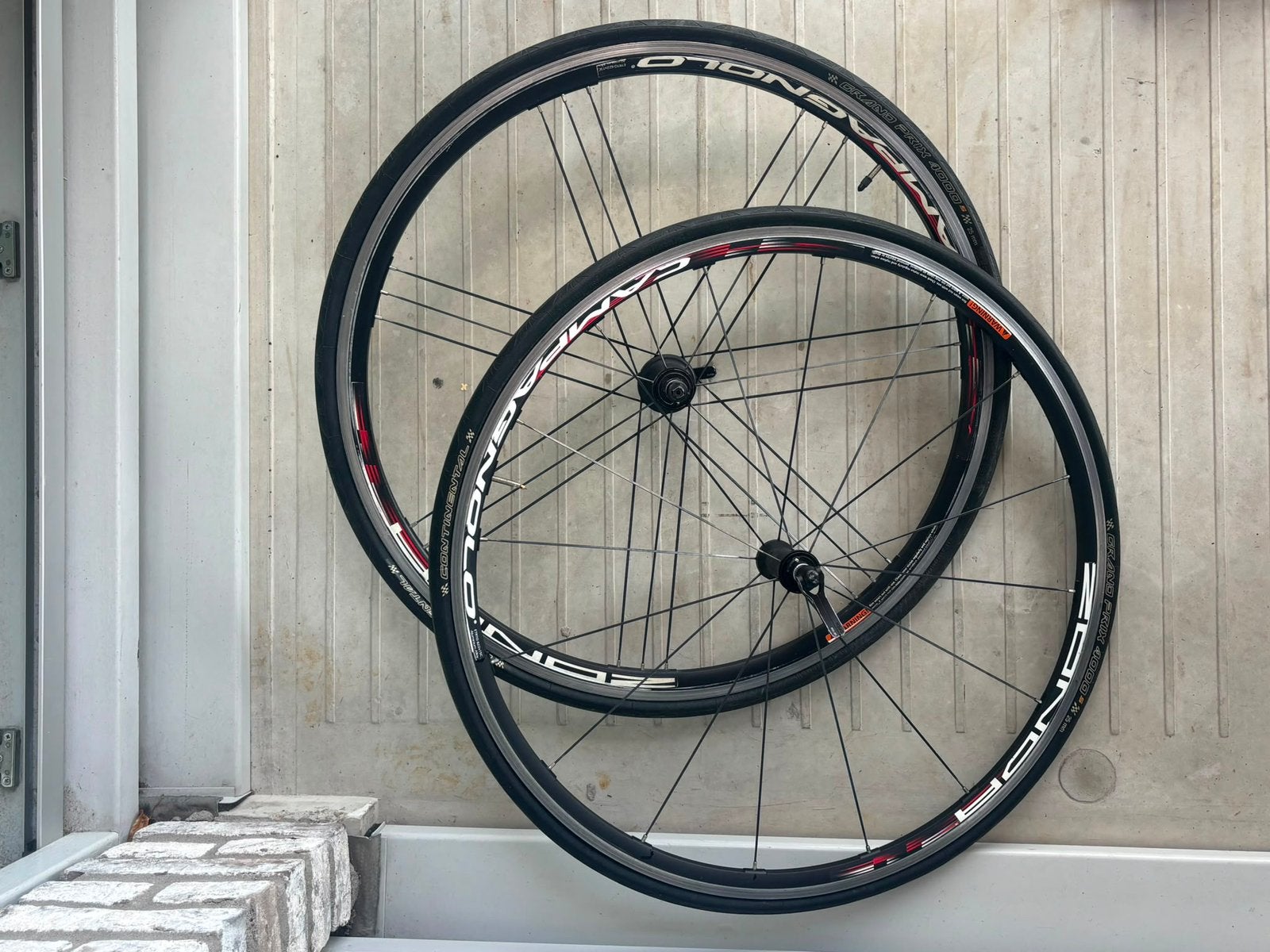 Campagnolo Zonda velgenset + bandjes, Ophalen of Verzenden, Zo goed als nieuw