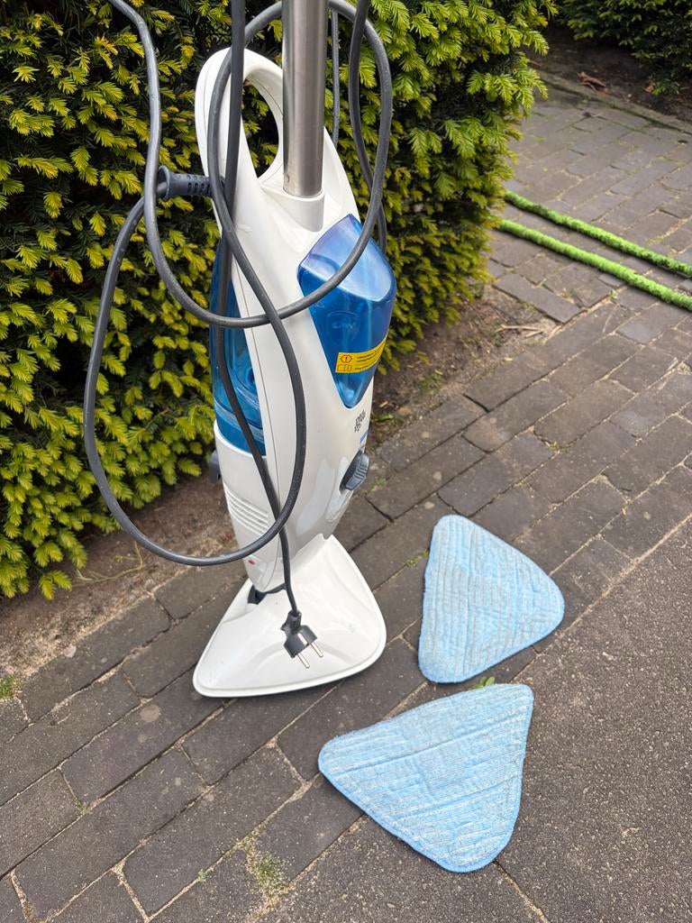 Dirt Devil Stoomapparaat met 2 dweiltjes - Zo goed als nieuw, Ophalen, Zo goed als nieuw, Stoomreiniger