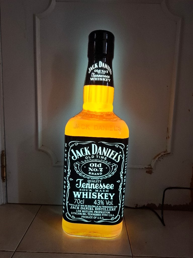 Grote zeldzame lichtreclame Jack Daniel's, Ophalen of Verzenden, Nieuw, Lichtbak of (neon) lamp