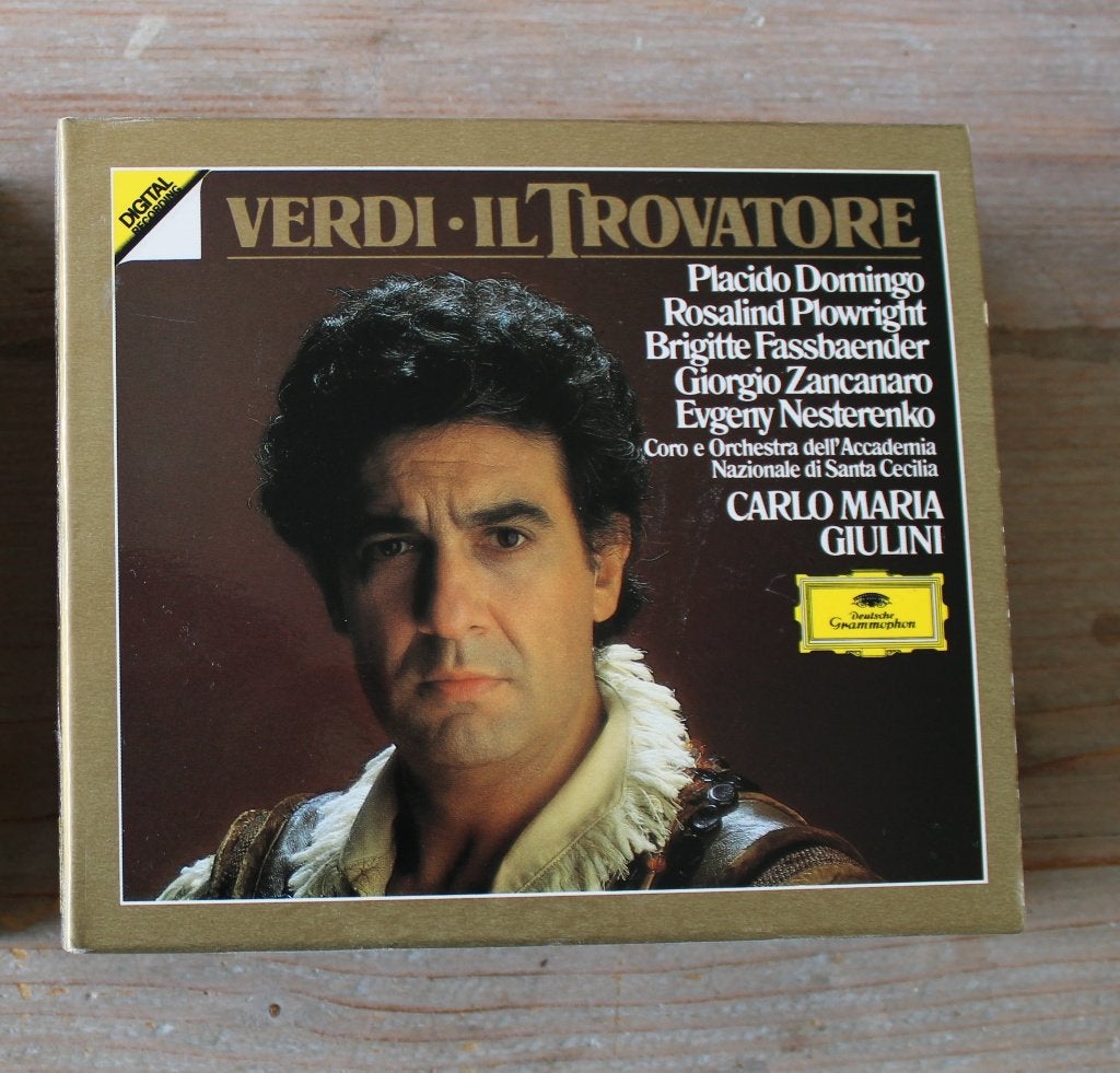 Verdi - Il Trovatore - Deutsche Grammophon - Placido Domingo, Verdi, Opera of Operette, Inclusief doosje, Ophalen of Verzenden