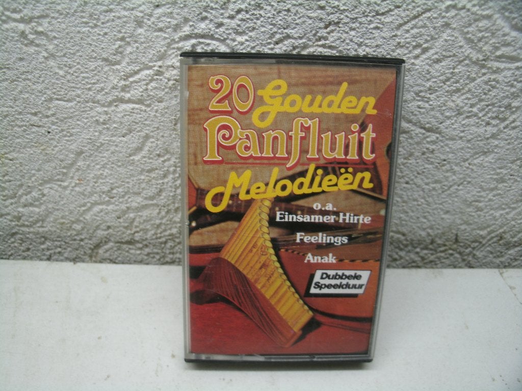 casba 20 panfluit melodieen 20 gouden, Ophalen of Verzenden, Zo goed als nieuw, 1 bandje