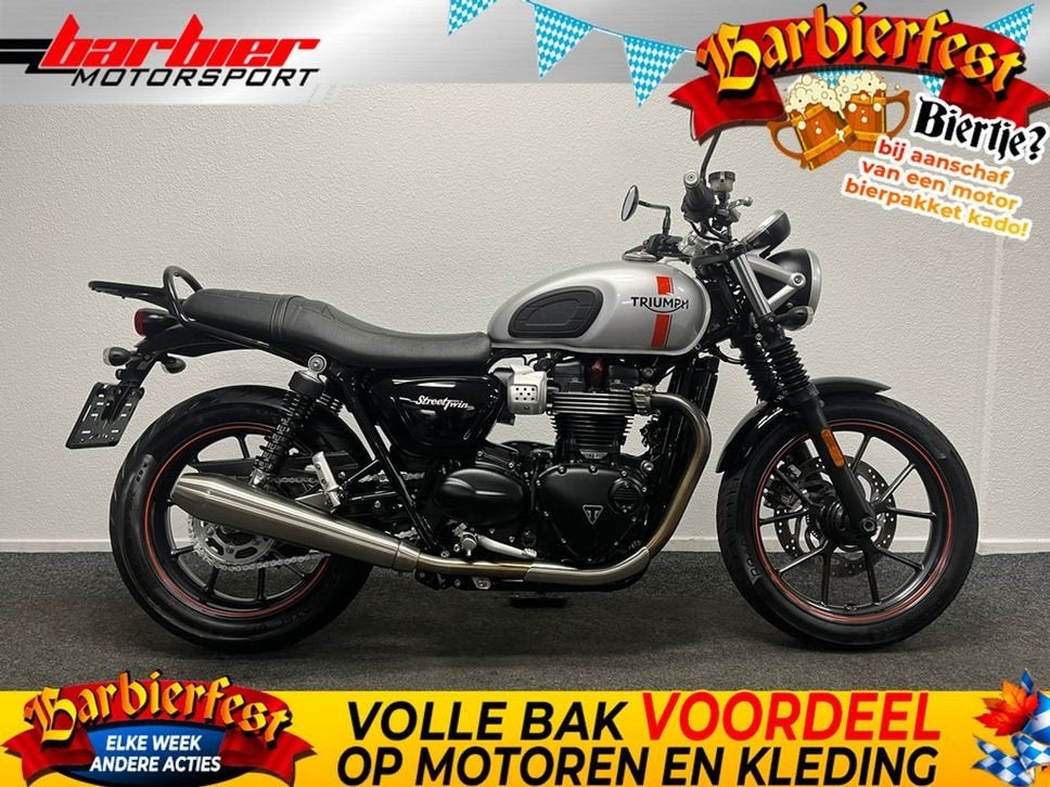 ️️Triumph STREET TWIN (bj 2016)️️, 2 cilinders, Motorrijbewijs A, Bedrijf, Meer dan 35 kW
