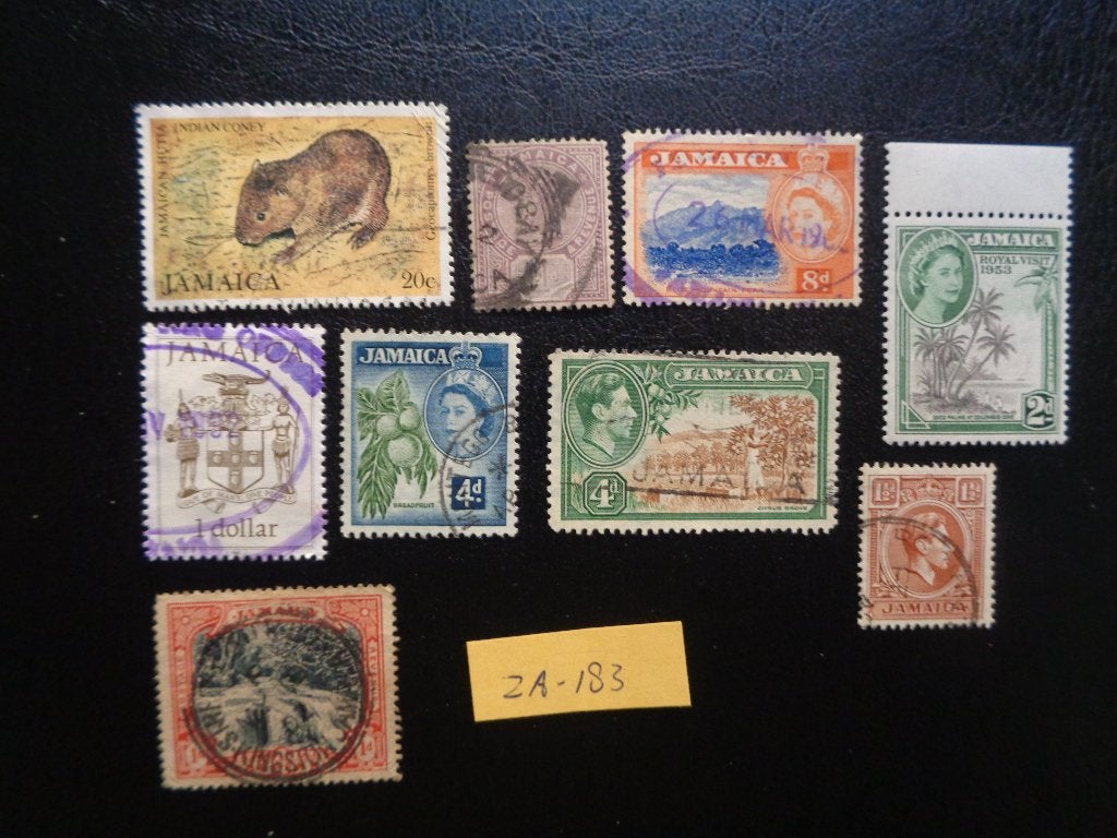 jamaica - diverse (za-183), Ophalen of Verzenden, Gestempeld, Noord-Amerika