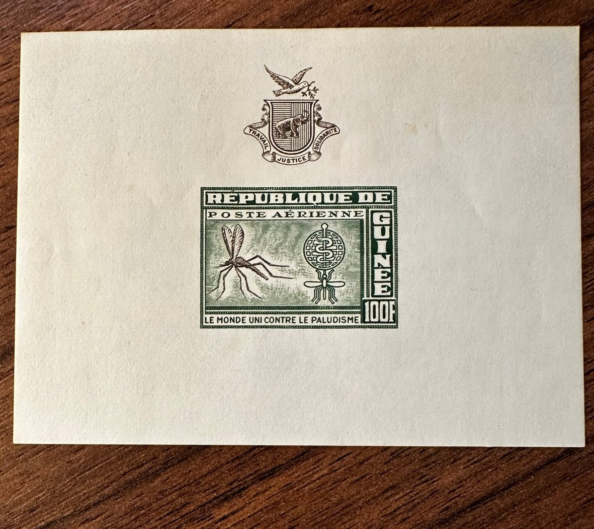 Guinee 1962 Anti Malaria Postfris insecten, Ophalen of Verzenden, Guinee, Postfris