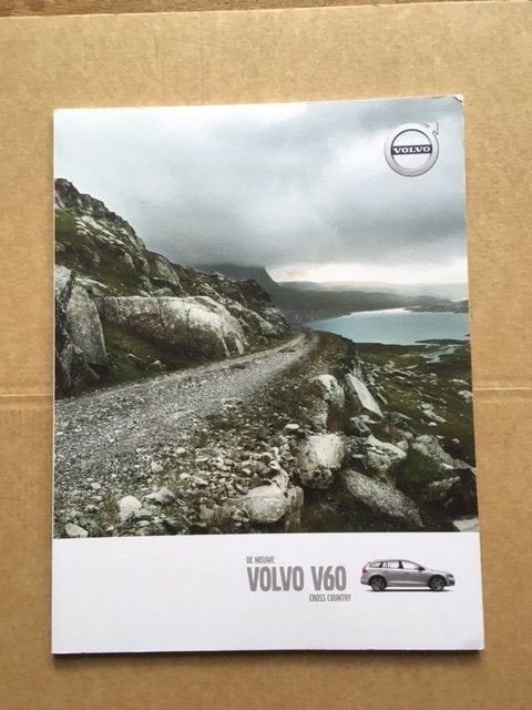 Volvo V60 Cross Country brochure (NL) - 2015, Ophalen of Verzenden, Zo goed als nieuw, Volvo