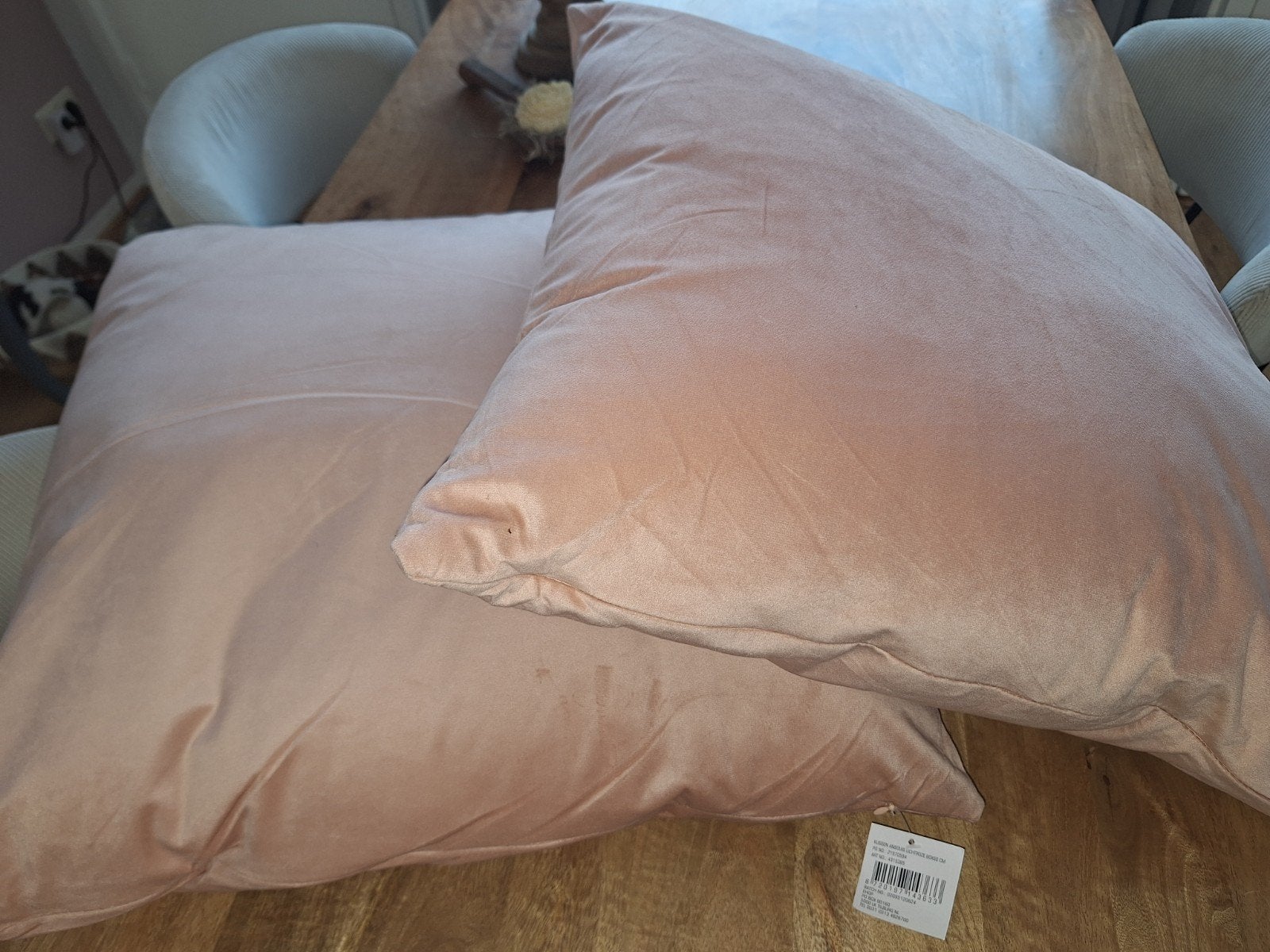 2 Sierkussen 60x60cm *nieuw*, Huis en Inrichting, Woonaccessoires | Kussens, Ophalen, Nieuw