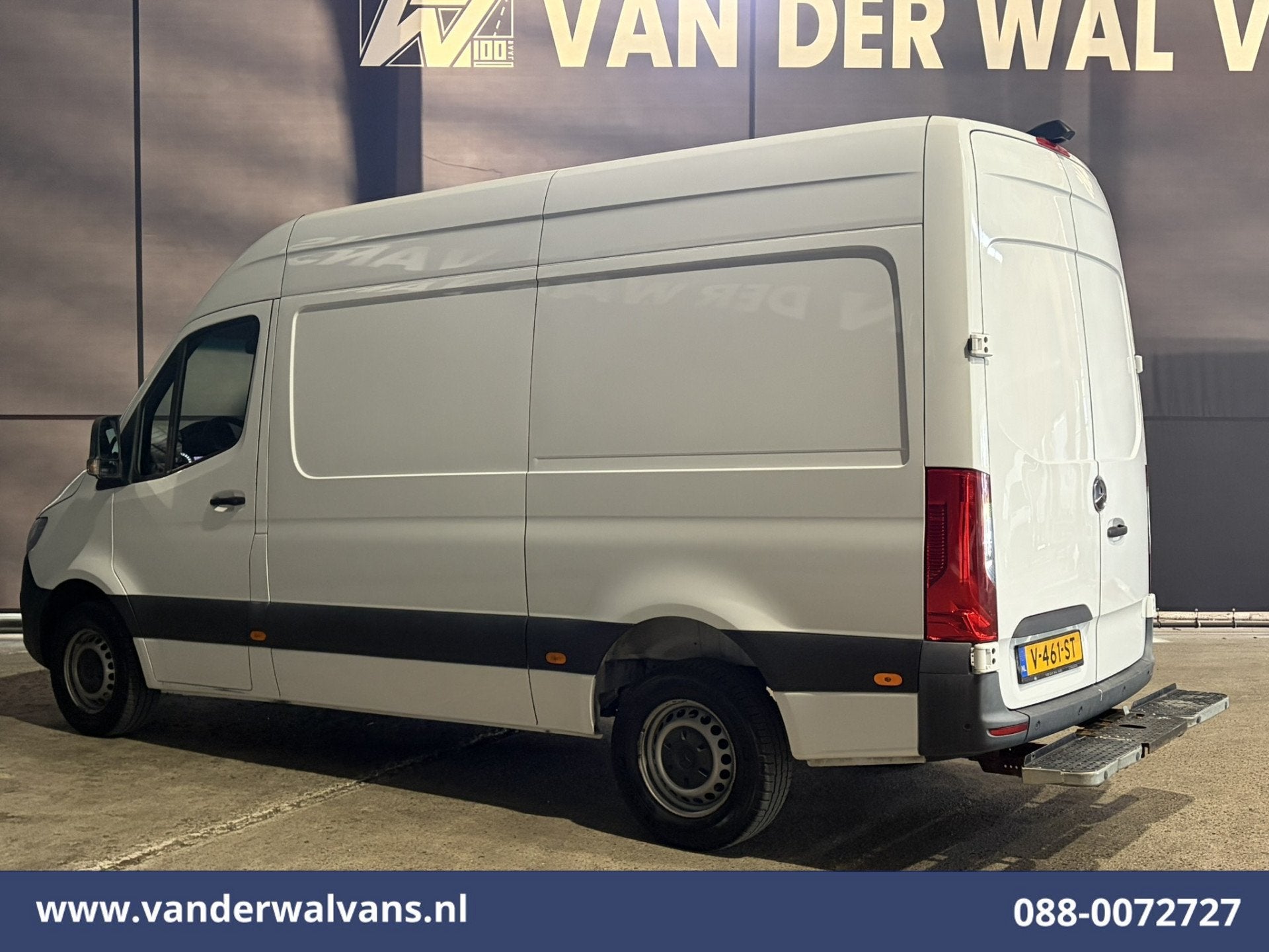 Mercedes-Benz Sprinter 316 CDI 163pk 2800kg Trekhaak L2H2 Eu, Auto's, Dealer onderhouden, 4 cilinders, 2800 kg, Wit