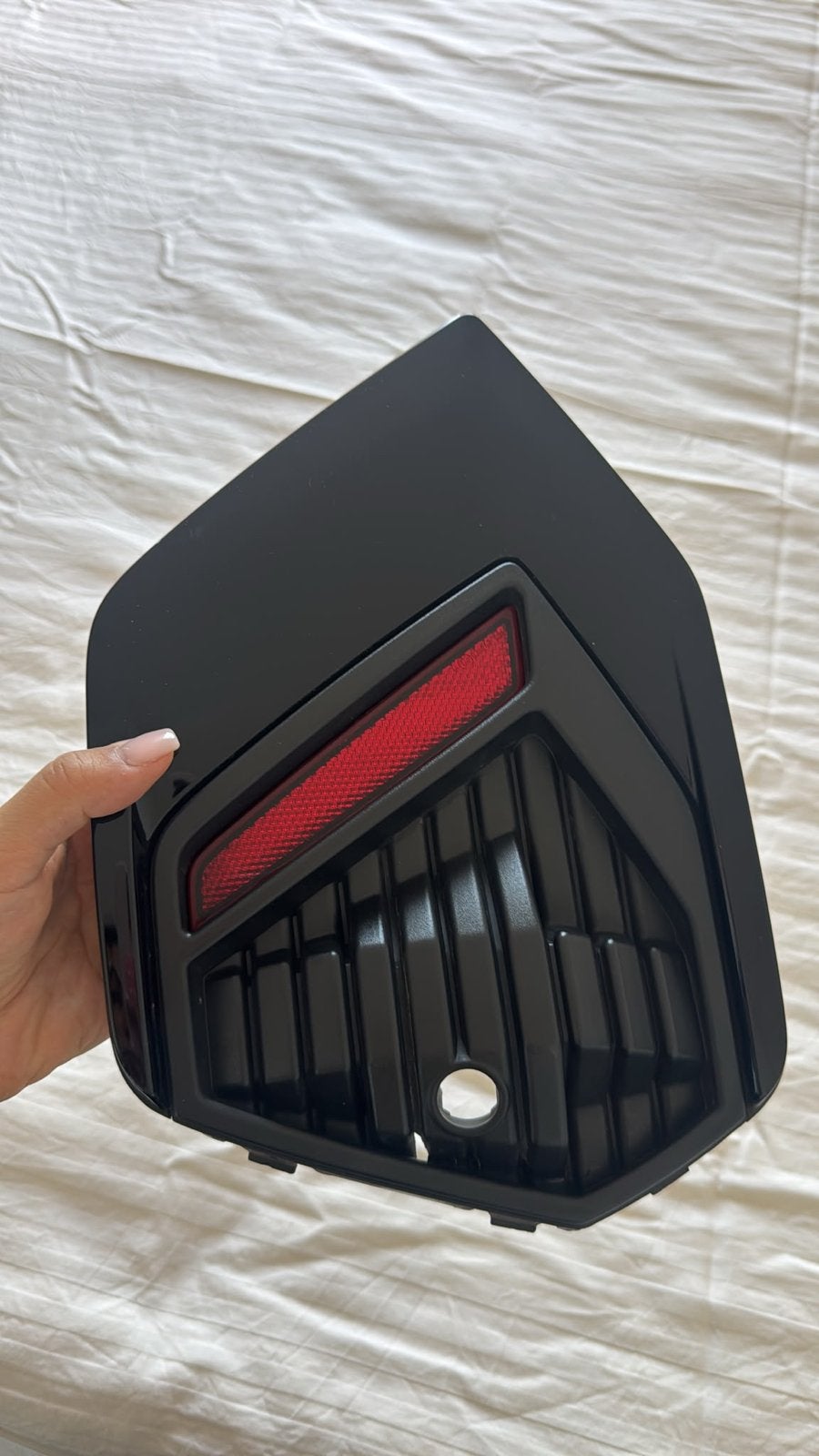 Audi A1 Achterbumper Reflector/Sierstuk (Gebruikt), Ophalen, Gebruikt, Audi, Achter