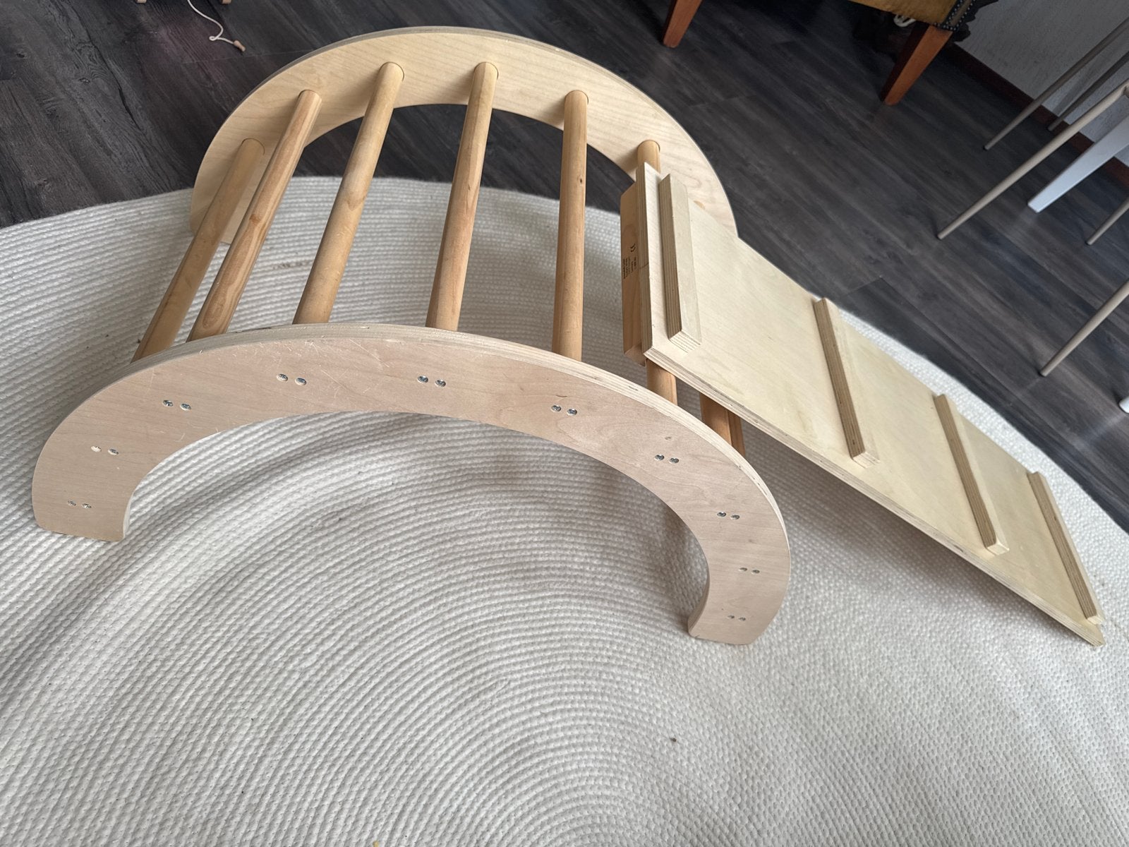 Houten klimrek/schommelboog, Kinderen en Baby's, Ophalen, Gebruikt, Jongen of Meisje