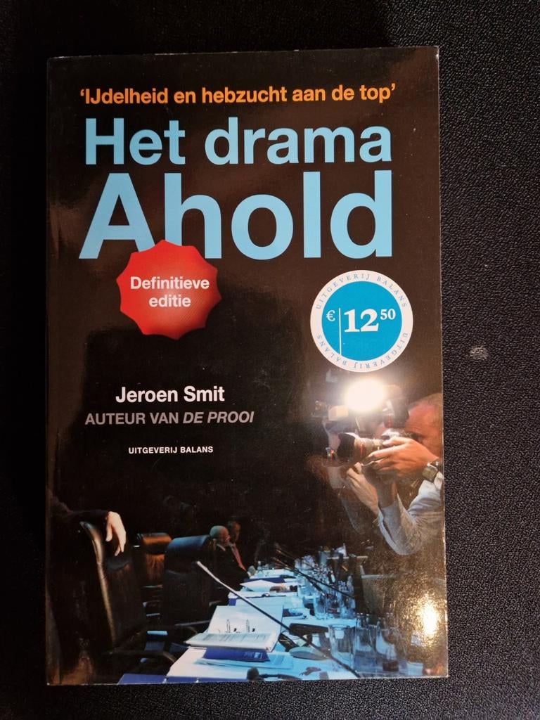 Het drama Ahold - Jeroen Smit, Ophalen of Verzenden, Gelezen, Economie en Marketing, Jeroen Smit