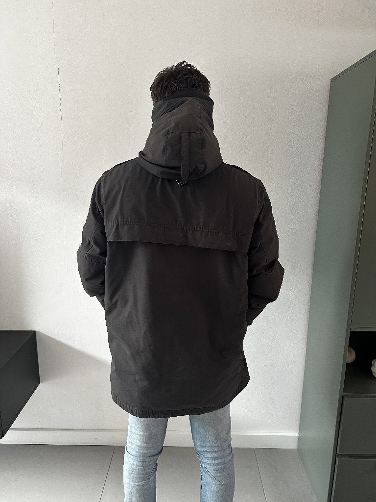 Canada Goose jas parka Heren maat L Te koop aangeboden, Maat 52/54 (L), Zwart, Canada Goose, Ophalen of Verzenden
