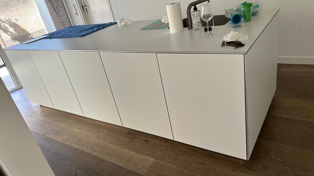 Bulthaup deuren alpine wit, Huis en Inrichting, Keuken | Keukenelementen, Ophalen, Gebruikt, Wit, 50 tot 100 cm