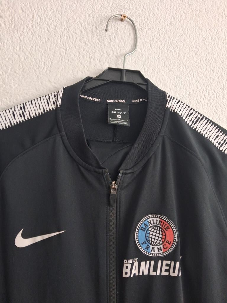 Nike Banlieue Trainingspak Zwart - Maat M, Maat 48/50 (M), Zwart, Nike, Ophalen of Verzenden