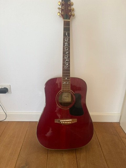Akoustische gitaar vintage Marina, Muziek en Instrumenten, Ophalen, Zo goed als nieuw, Klassieke of Spaanse gitaar