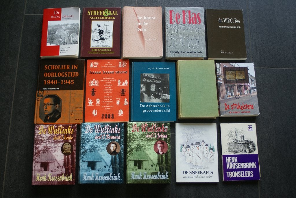 HENK KROSENBRINK... (Diverse Streekboeken), Boeken, Ophalen of Verzenden, Zo goed als nieuw, Gelderland