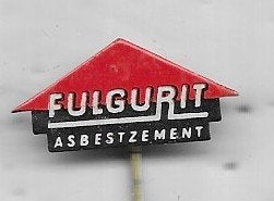 FULGURIT ASBESTZEMENT SPELD, Ophalen of Verzenden, Zo goed als nieuw, Merk, Speldje of Pin