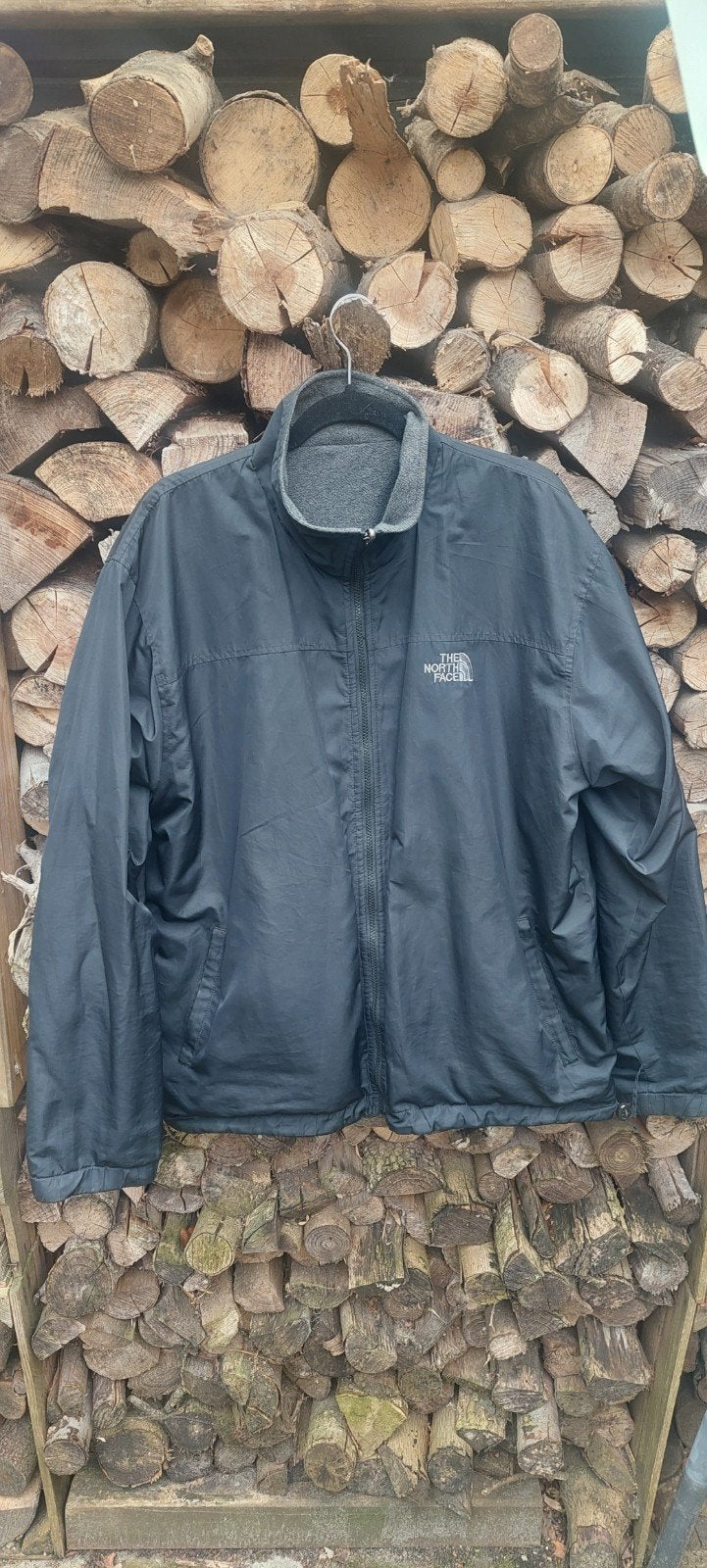 The North Face Mountain Raintex Reversible Jas XXL Gore-tex, Zwart, Overige maten, Ophalen of Verzenden, Zo goed als nieuw